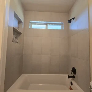 Bathtub and Shower Surround Upgrade in Leander